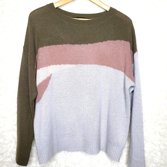 360 Cashmere Sweaters - 360 cashmere colorblock sweater